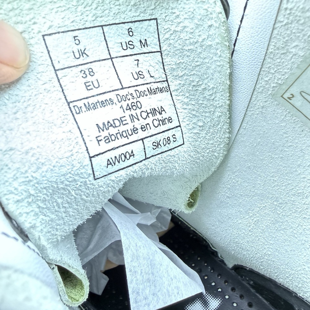 Rare Dr. Martens Tate Museum William Blake Satan 1460 Combat Boots US:M6 W7‎ - Picture 10 of 10